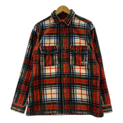 Supreme 22SS Corduroy Shirt Plaid M コーデュロイチェックシャツ