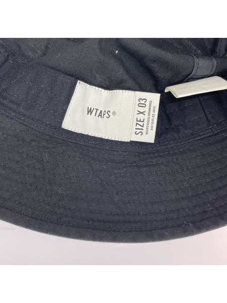 WTAPS リップストップ ハット 黒