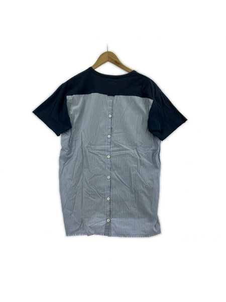 Yohji Yamamoto 半袖Tシャツ・カットソー ドッキングTシャツ
