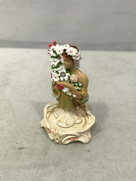 ミニフィギュア アニメ・コミックその他 アルフォンス・ミュシャ フィギュアミュージアム第1集 花