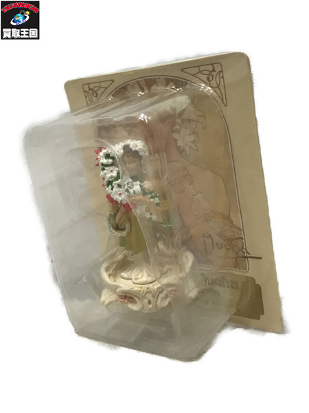 ミニフィギュア アニメ・コミックその他 アルフォンス・ミュシャ フィギュアミュージアム第1集 花