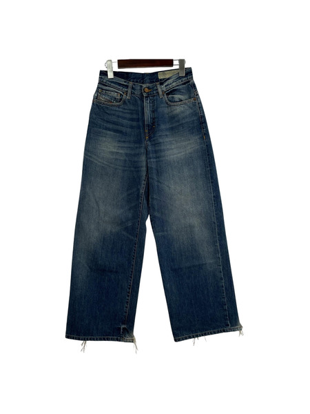 DIESEL デニム・ジーンズ Widee 裾クラッシュ加工デニム