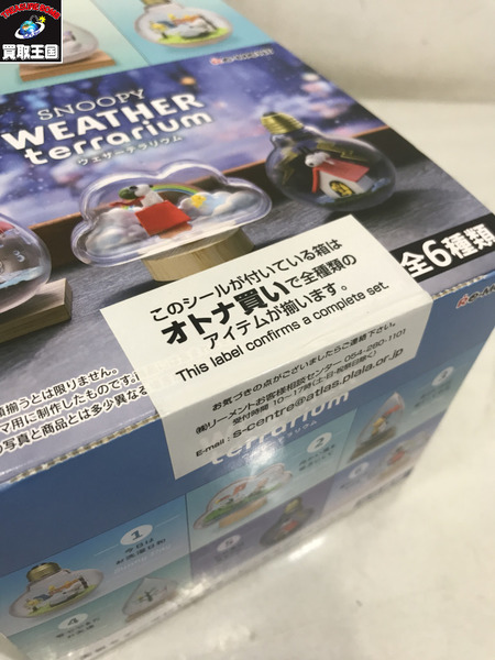 ファンシーその他 リーメント PEANUTS ウェザーテラリウム　未開封