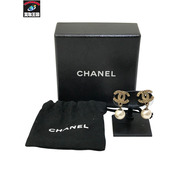CHANEL シャネル ココマークピアス パール ゴールド