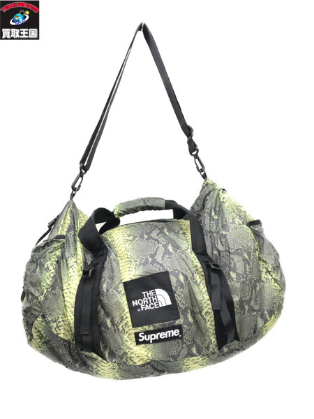 Supreme×THE NORTH FACE 18SS Snakeskin Flyweight Duffle Bag