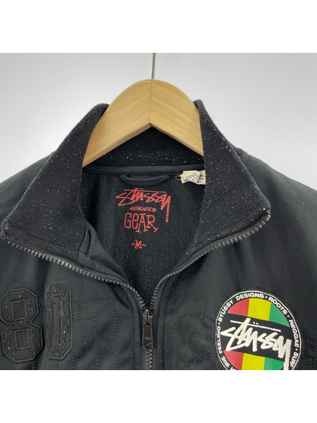 STUSSY ジャケット 90s~00s ラスタカラー トラックジャケット M