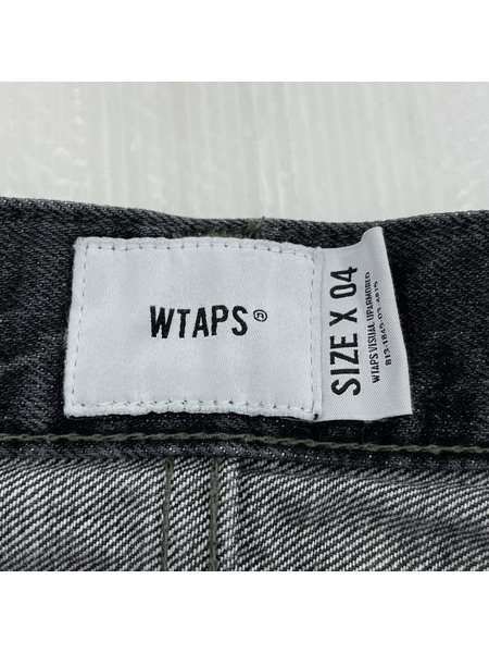 WTAPS デニム・ジーンズ 22AW BLUES STRAIGHT TROUSERS 黒