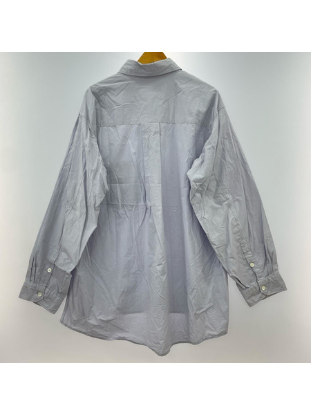 ANCELLM 長袖シャツ 25SS DYED SHRINK OVER SHIRT[値下]