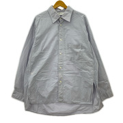 ANCELLM 長袖シャツ 25SS DYED SHRINK OVER SHIRT[値下]