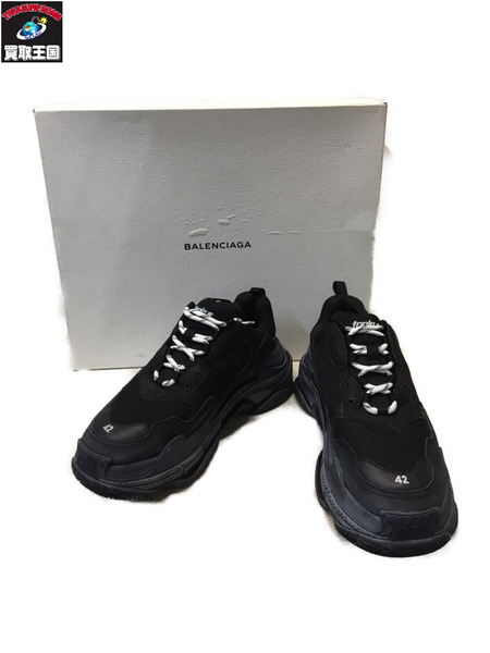 BALENCIAGA トリプルS スニーカー 42 ブラック