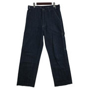 CAMIEL FORTGENS worker pants long デニム S インディゴ