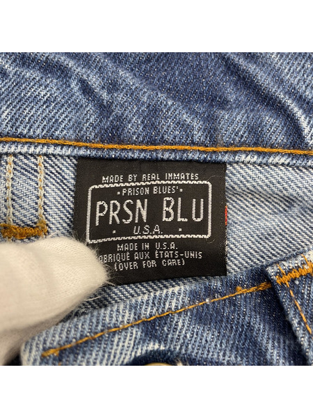 PRSN BLU ダブルニーデニム /インディゴ