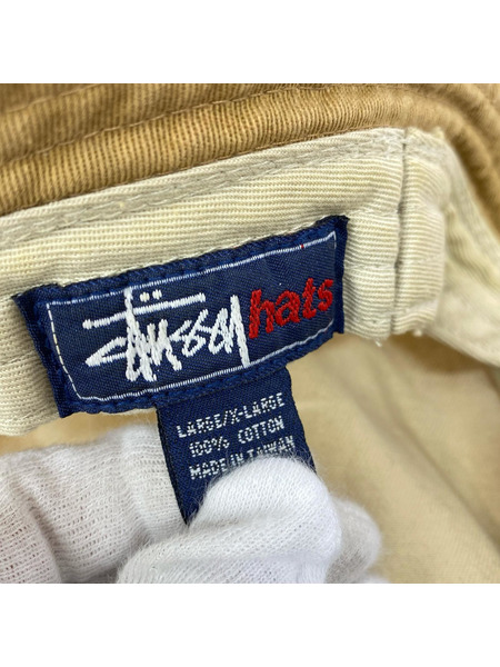 STUSSY ハット 90s SS バケハ ベージュ