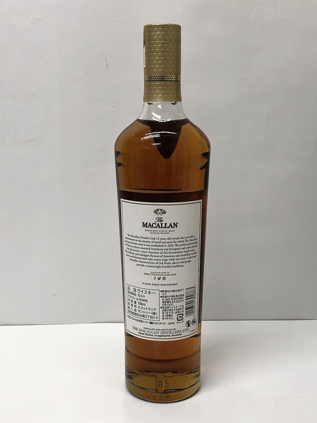 MACALLAN 12年 DOUBLE CASK 700/40