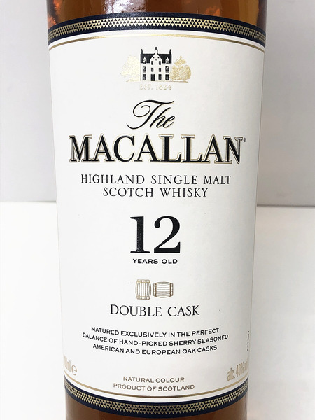 MACALLAN 12年 DOUBLE CASK 700/40