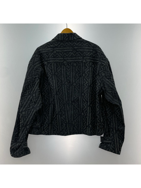 seven by seven パンチングジャケット M 黒