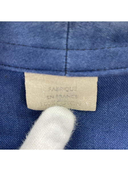 OLD・VINTAGE ジャケット 50s フレンチモールスキンジャケット 紙タグ L