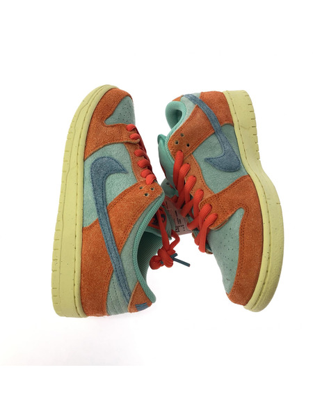 NIKE SB DUNK LOW PRO PRM ORANGE ANDEMERAID RISE (26.5)