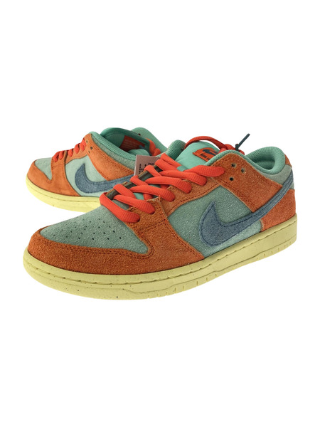 NIKE SB DUNK LOW PRO PRM ORANGE ANDEMERAID RISE (26.5)