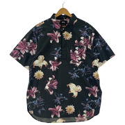 STUSSY S/Sシャツ/花柄/XL