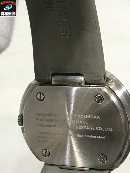 ISSEY MIYAKE メンズ時計 吉岡徳仁デザイン クオーツ VJ20-0010