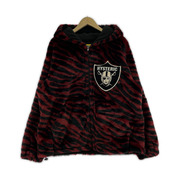 HYSTERIC GLAMOUR WOMAN PIRATE アップリケ ファーフーディジャケット (F)