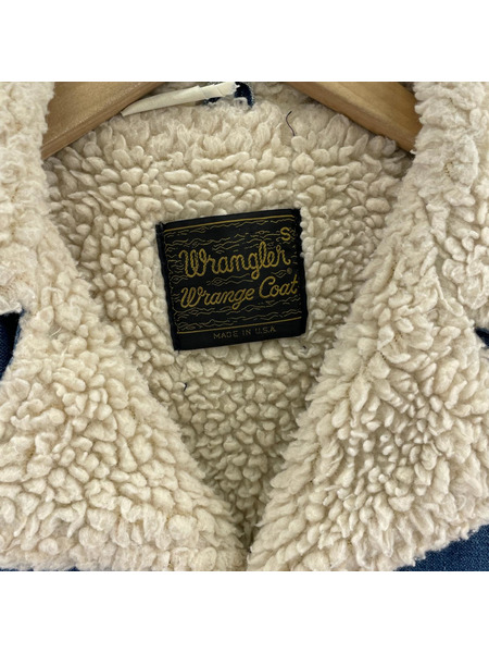OLD・VINTAGE デニムジャケット Wrangler USA製 ボアデニムジャケット