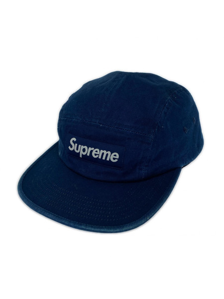 Supreme キャップ Washed Chino Twill Camp Cap navy[値下]