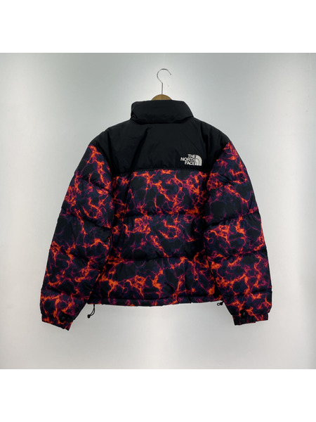 THE NORTH FACE RETRO NUPTSE JACKET ダウンジャケット S 総柄[値下]