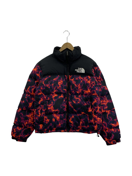 THE NORTH FACE RETRO NUPTSE JACKET ダウンジャケット S 総柄[値下]