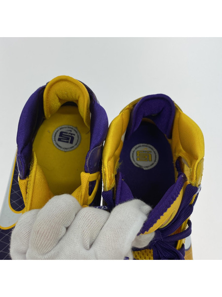 NIKE LEBRON 7 QS MEDIA DAY COURT PURPLE/WHITE-AMARILLO 28.5