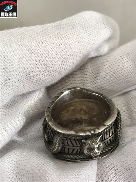 GUCCI Garden Snake Ring 20号