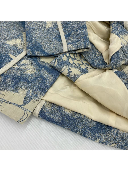 GANNI ジャケット ジップジャケット 38 ブルー