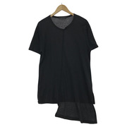 Yohji Yamamoto 長袖Tシャツ・カットソー アシンメトリーデザイン L/S カットソー(1)