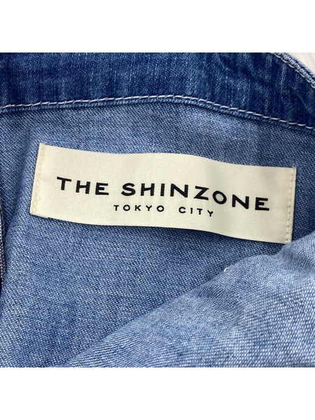THE SHINZONE DENIM CAMI ONEPIECE　34 23MMSOP05