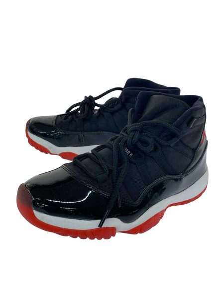 NIKE Air Jordan 11 Retro Playoffs 2012 28cm 378037-010