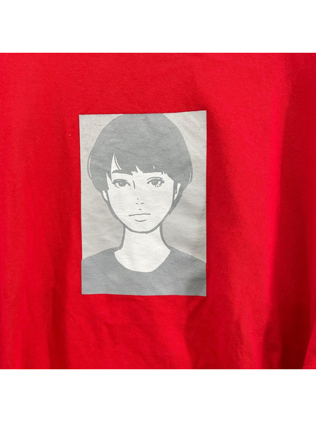 半袖Tシャツ・カットソー onair×kyne カットソー 赤 (XL)