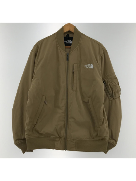 THE NORTH FACE インサレーションボンバージャケット/ベージュ/M｜商品