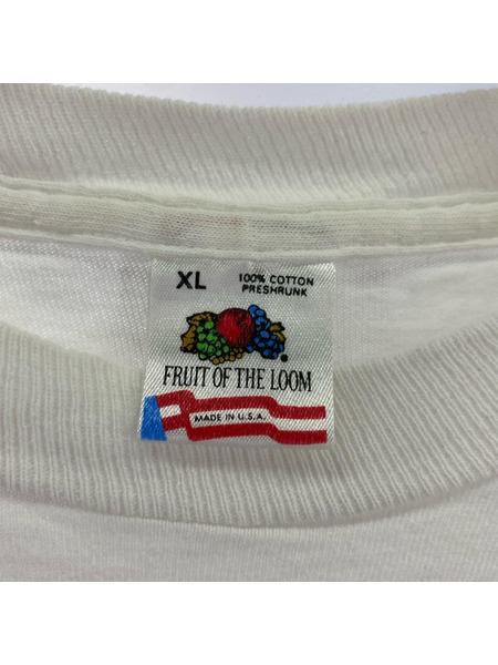 FRUIT OF THE LOOM 長袖Tシャツ・カットソー USA製/PEPSI/白/XL