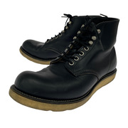 RED WING ブーツ 8165 刺繍羽根タグ アイリッシュセッター (US8D) 黒