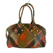 Vivienne Westwood ハンドバッグ チェック柄