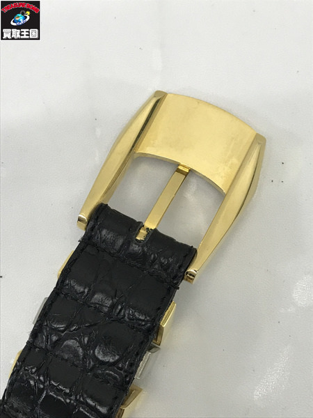 VERSACE イタリア製 レザーベルト 黒