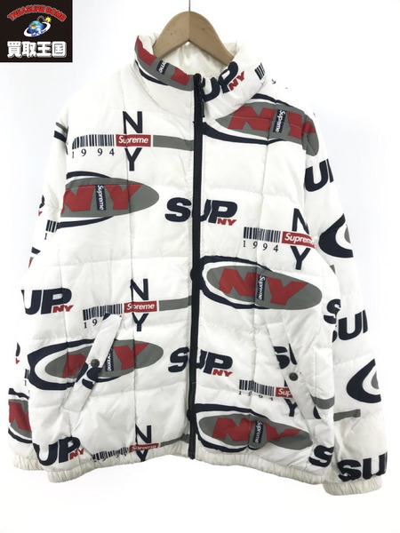 Supreme 18AW NY Reversible Puffy Jacket L