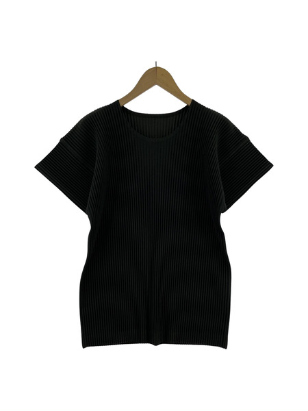 HOMME PLISSE ISSEY MIYAKE BASICS T-SHIRT/BLK/3