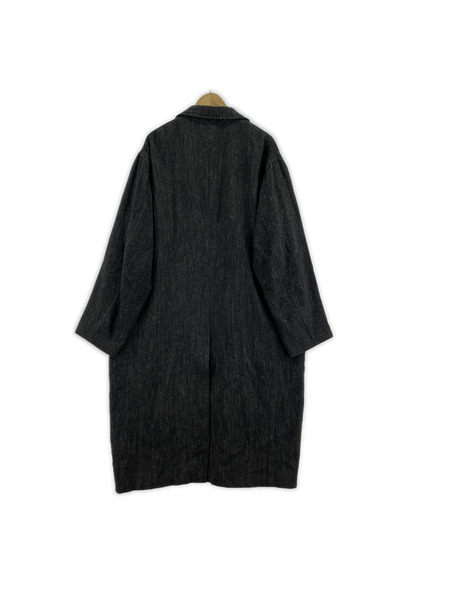 UNUSED ソノ他 WOOL LINEN COAT 3 グレー