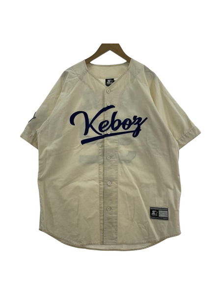 STARTER BLACK LABEL Keboz ベースボールシャツ 白