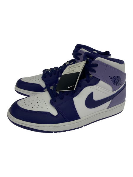 NIKE AIR JORDAN 1 MID SKY J PURPLE 30.0cm US12