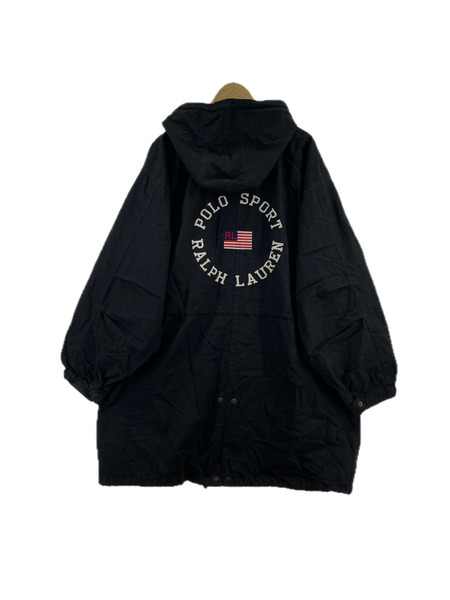 POLO RALPH LAUREN ミリタリージャケット モッズコート（XXL）黒