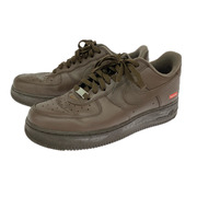 NIKE スニーカー SUPREME AIR FORCE BROWN