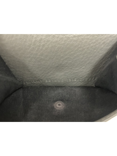 Balenciaga　バレンシアガ　コンパクトウォレット ペーパー　ミニウォレット　グレー